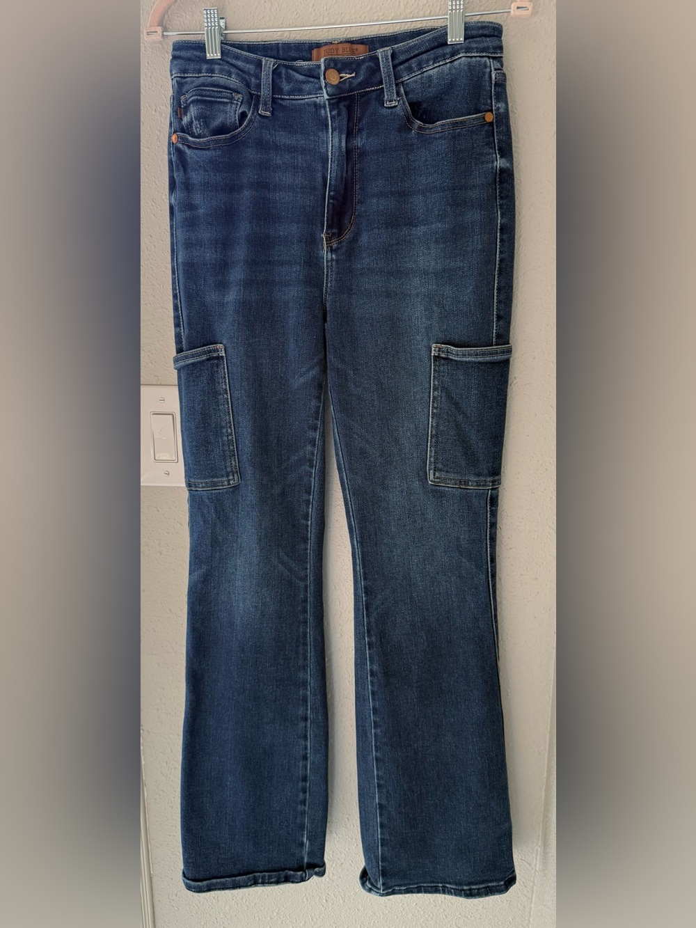 Judy Blue High Waist Cargo
Bootcut Denim Jeans - Picture 4 of 6